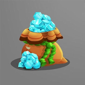 Chibi Statue Character Model ?????? LARGE SACK OF 800 GEMS