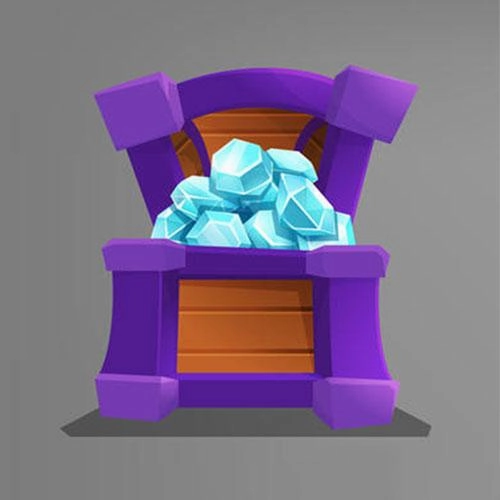 Asian Zen Robot Toy ???? CHEST OF 400 GEMS