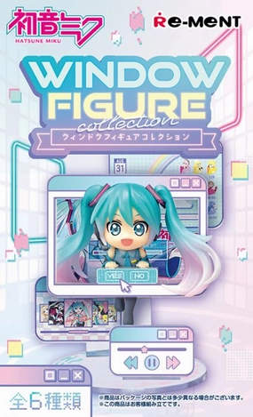 Character Decor Character Model [Blind Box] Hatsune Miku Window Figure - Re-Ment Sought After
