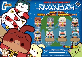 Indie Game Colorful Decor [Blind Box] Mobile Suit Gundam Nyandam - Earth Federation Forces Nya! - Mega Cat Project Accomplishment Symbol