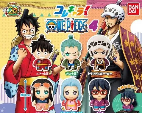 Character Product One Piece Colle Chara Vol.4 Figure 6 Pieces Set (In-stock)