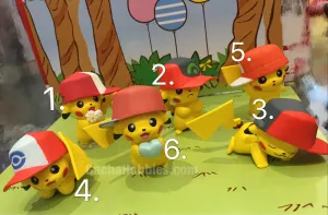 Pikachu With Ash Hat Limited Edition Figure Movie Collection Art Sculpture