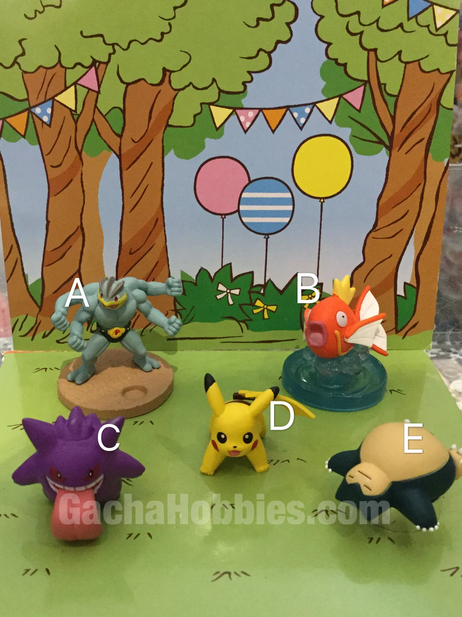 Pokemon Mini Figure Set 5 Pieces (In-stock) Patio Decor Character Statue