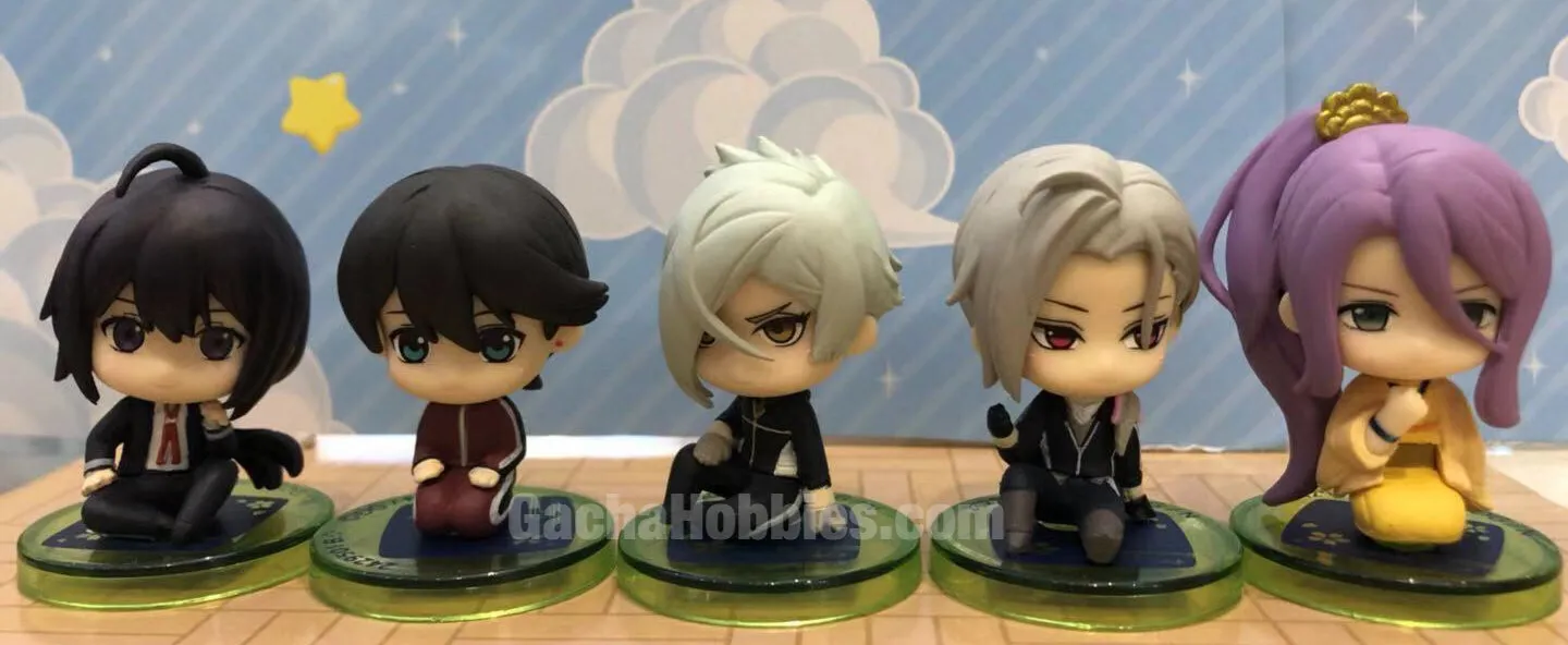 Licensed Product Suwarasetai Touken Ranbu Character Figure Vol.5 5 Pieces Set (In-stock)