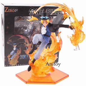 Anime One Piece Figure Figuarts ZERO EX Sabo PVC Action Figure Designer Showcase