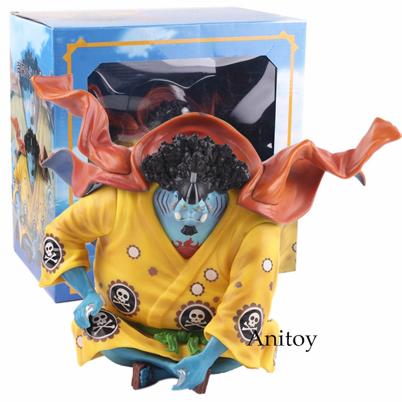 Fantasy Display Anime One Piece Figure One Piece Jinbe Sitting Ver. PVC Statue Figure