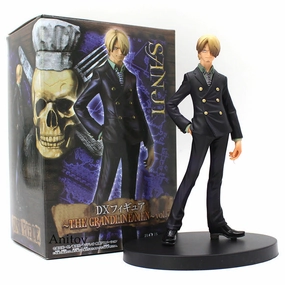 Arcade Game Anime One Piece DX The Grandline Men vol.7 SANJI BUGGY EUSTASS CAPTAIN KID PVC Figure