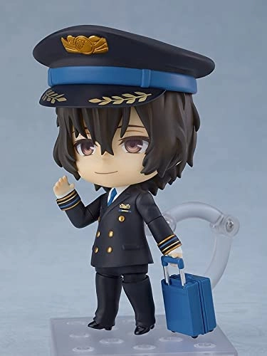 Nendoroid Bungo Stray Dogs Osamu Dazai E-Apport Ver. (GOODSMILE ONLINE SHOP, Kadokawa Store Limited) Fantasy Product Miniature Model