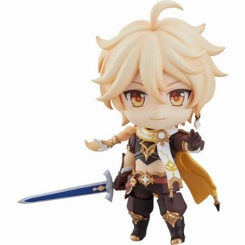 Nendoroid Genshin Impact Traveler (Aether) Loyal Friend Greek Statue