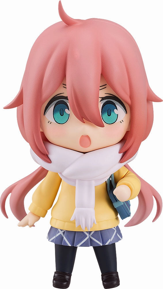 Designer Hobby Limited Statue Nendoroid "Yurucamp" Kagamihara Nadeshiko School Uniform Ver.