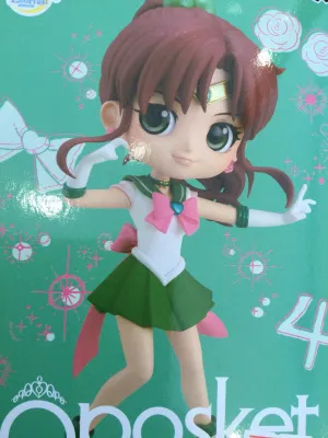 Superhero Sculpture Superhero Art Q Posket Sailor Moon Eternal Sailor Jupiter Prize Figure (In-stock)