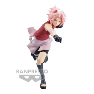 Polymer Clay Handicraft Item Banpresto - Naruto Shippuden Vibration Stars-Haruno Sakura??Hy??ga Hinata-(A:Haruno Sakura) Figure