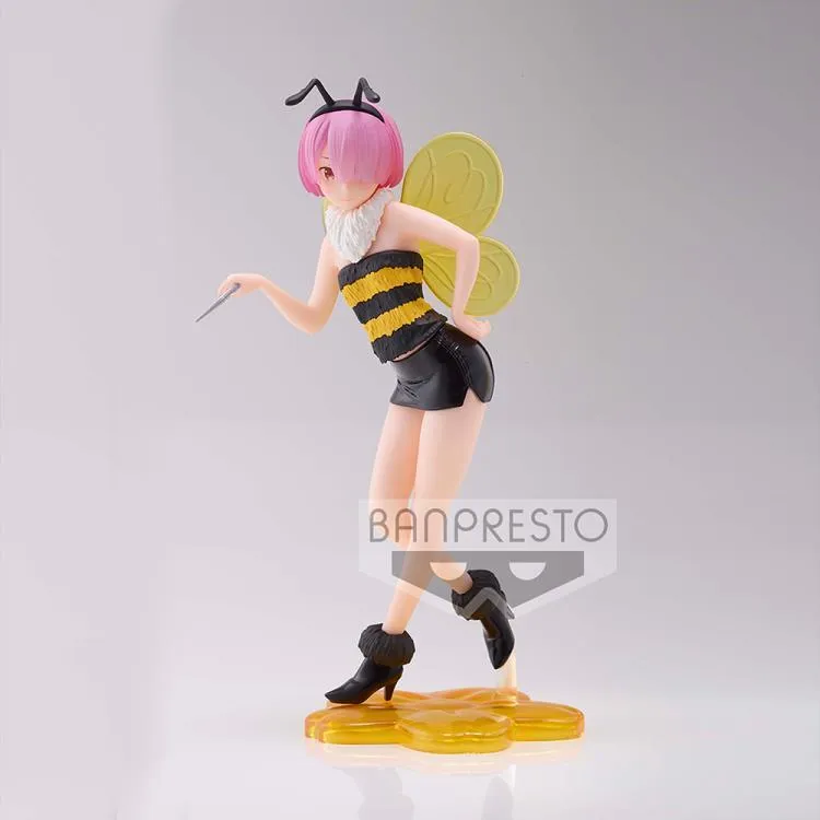 Anime Figure Banpresto - Re:Zero -Starting Life In Another World- Espresto-Fairy Elements-Ram Figure