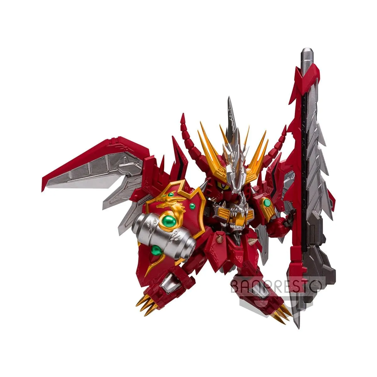 Banpresto - Sd Gundam Red Lander Figure Digital Sculpt