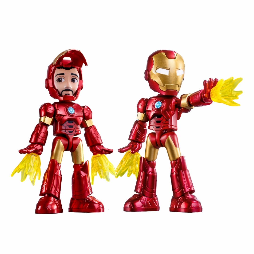 UFO Toy Mission Accomplish BLOKEES Figures - Magic Blocks Iron Man Tony Stark