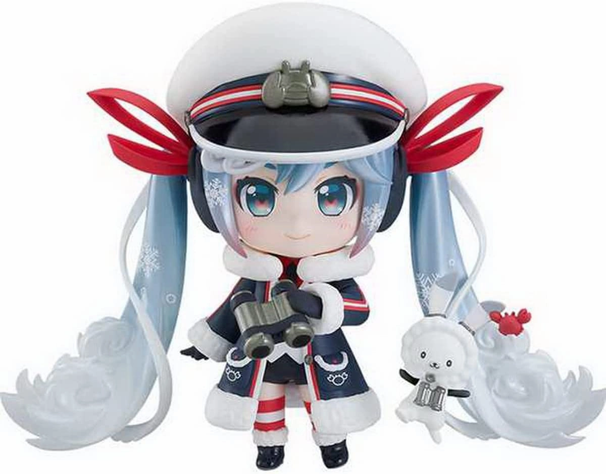 Historical Leader Interactive Toy Character Vocal Series 01 Hatsune Miku Nendoroid Snow Miku Grand Voyage Ver.