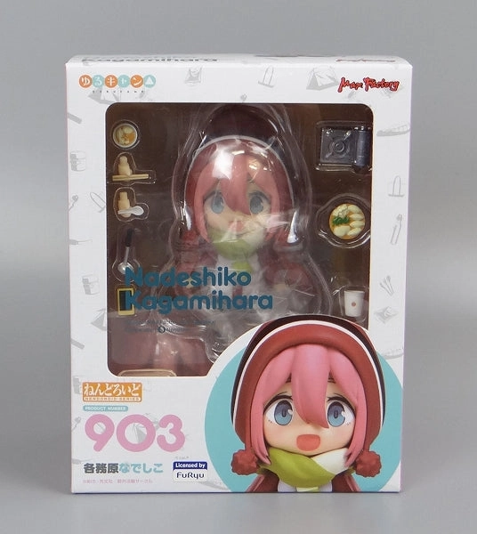 Nendoroid No.903 Kakamigahara Nadeshiko (Yuru Camp ??) Cat Figurine Fantasy Character