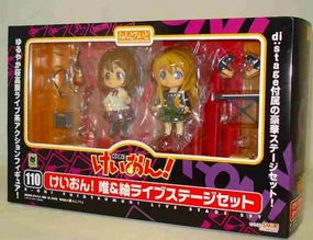 Nendoroid No.110 K -ON! Yu & Tsumugi Live Stage Set Unisex Design Chibi Style