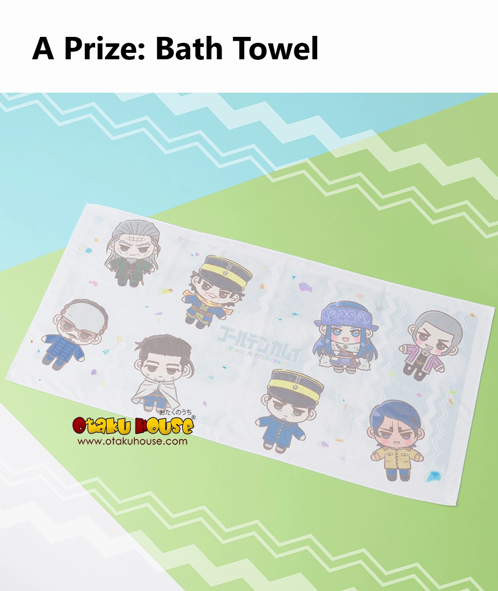 Exclusive Find Unboxing Collector's Series Set Kuji - Golden Kamuy - Pastel Collection