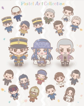 Hidden Drop Series Limited Collectible Release Kuji - Golden Kamuy - Pastel Collection