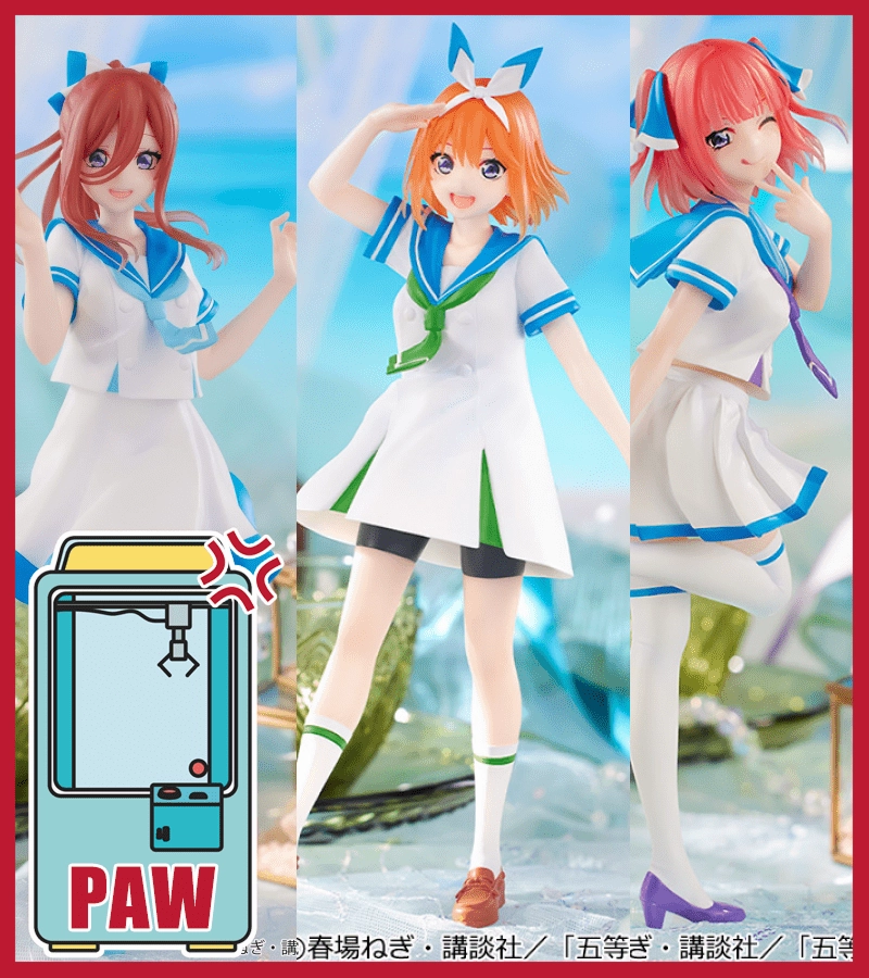 ???Paw Game - The Quintessential Quintuplets Figures Shelving Decoration Miniature Toy