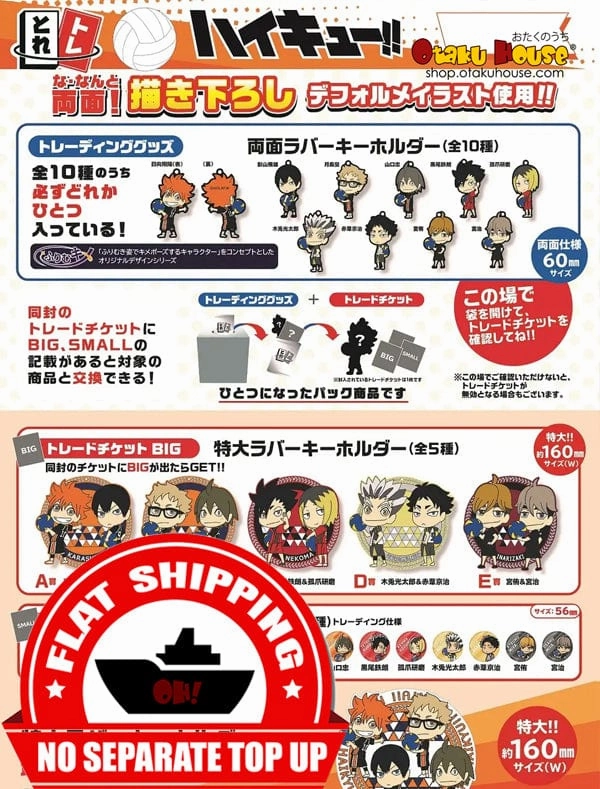 Kuji - Haikyuu! Mini Kuji (Furimu)<br> [FLAT SHIPPING] Collector's Edition Series Random Series Display