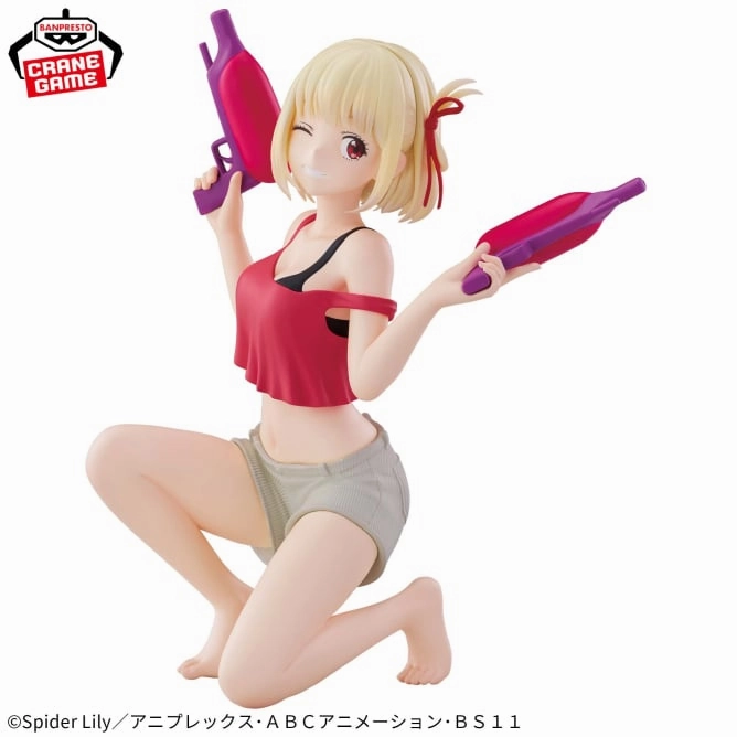 Exclusive Series Display Banpresto ?C Lycoris Recoil ?C Nishikigi Chisato (Summer Outfit) Espresto Figure<br>[Pre-Order]