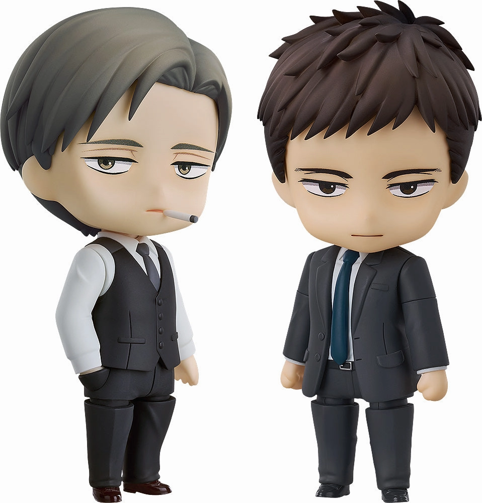 Sound Effect Adventure Game Nendoroid "Twittering Birds Never Fly The clouds gather" Yashiro & Doumeki Chikara Set