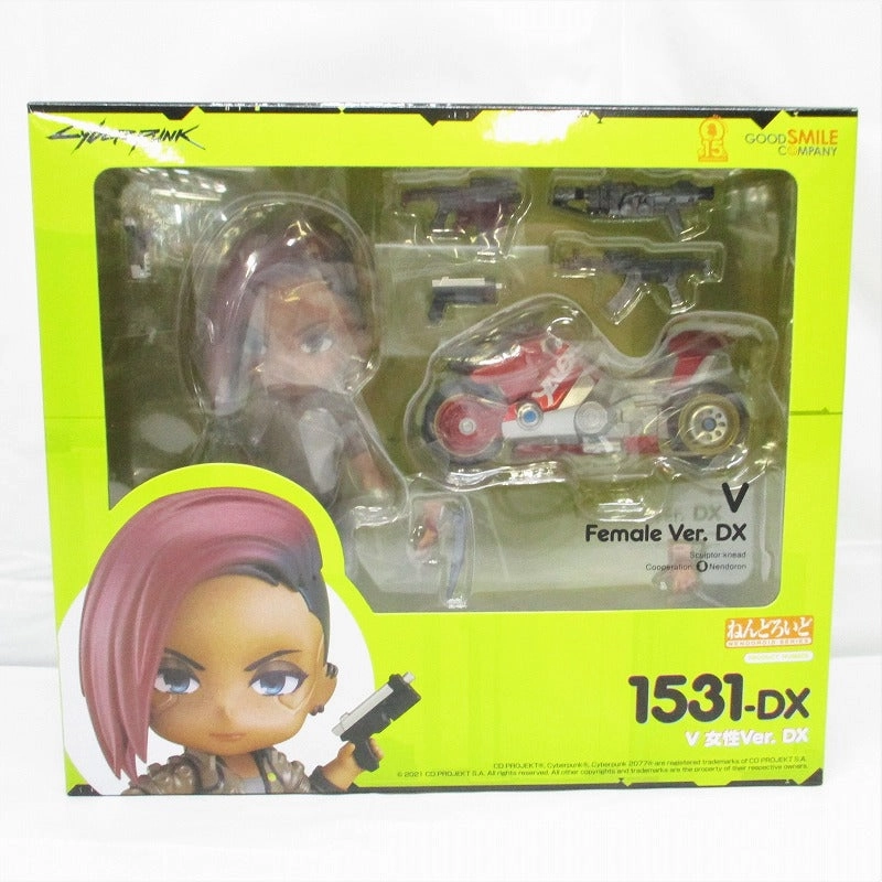 Nendoroid No.1531 v Women Ver. DX (Cyberpunk 2077) Robot Toy Collectible Collection