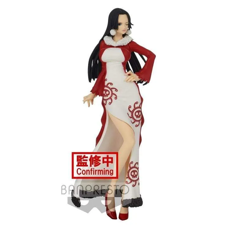 Action Sculpture Video game Banpresto - One Piece Glitter&Glamours-Boa.Hancock Winter Style-(Ver.A) Figure