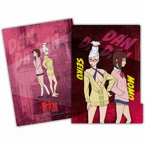 Dandadan - Momo Ayase & Seiko Ayase A4 Clear File Folder Update Release Black Hole