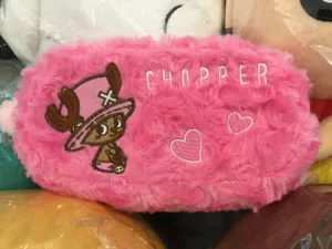 Fairytale Character Action Item One Piece Chopper Hot Pink Zipper Pouch (In-stock)
