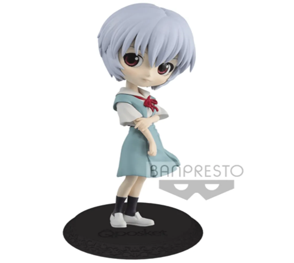 Collectible Item Banpresto - Evangelion Movie Q Posket-Rei Ayanami-(Ver.B) Figure