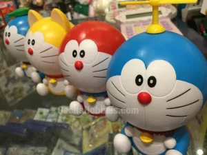 Number Puzzle Doraemon Figure 4 pcs in a Set