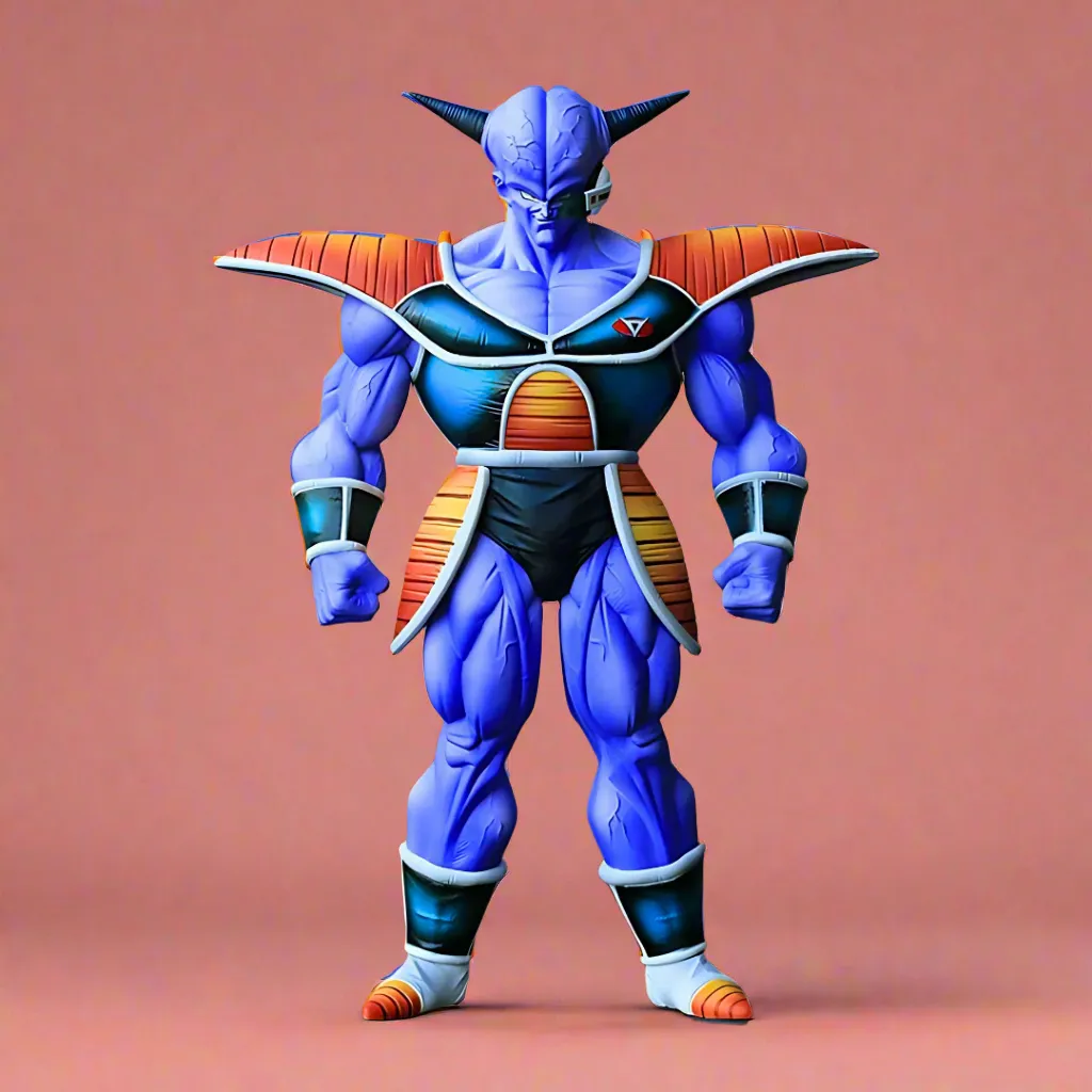 Themed Background Miniature Hobby Dragon Ball Anime Figure Galactic Showman Captain Ginyu 25cm (10") PVC Statue