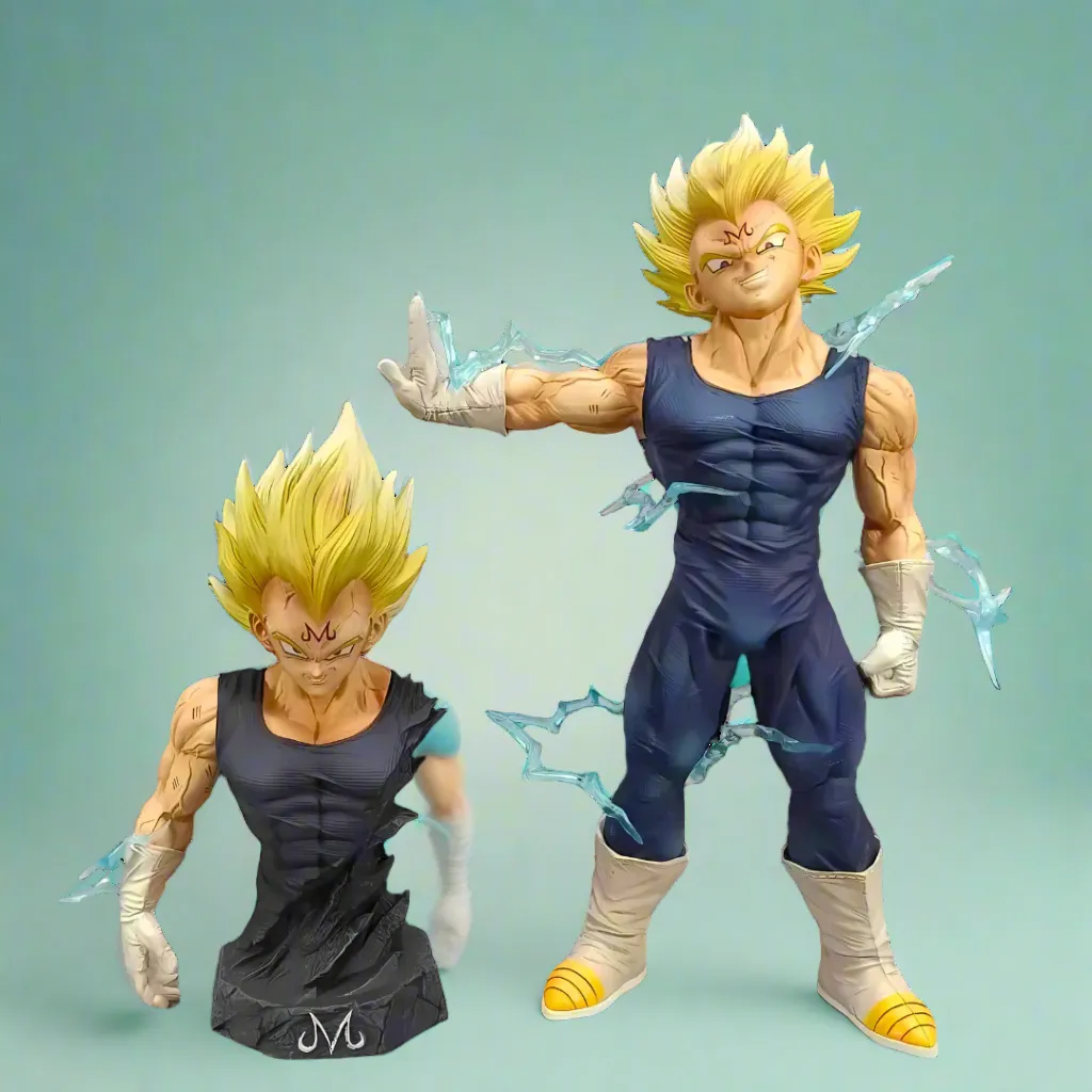Dragon Ball Anime Figure Infernal Saiyan Majin Vegeta 33cm (13") PVC Statue Eco Friendly