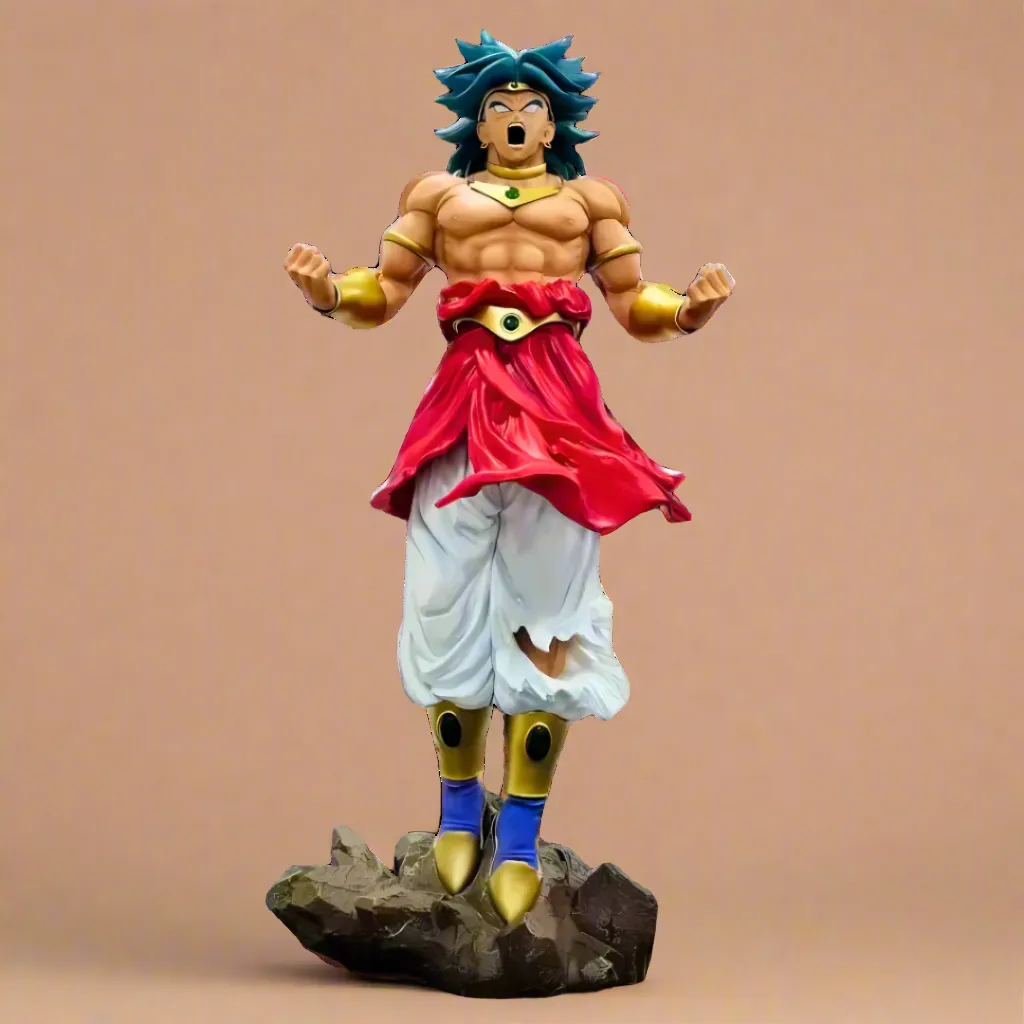 Bookshelf Accent Animal Figure Dragon Ball Anime Figure Saiyan Berserker Broly 58cm (23") PVC Statue