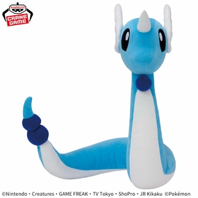 Pokemon Mecha Mofugutto Hakuryu Dragonair Plush - 15 Inches Mini Shot Commanding Artist