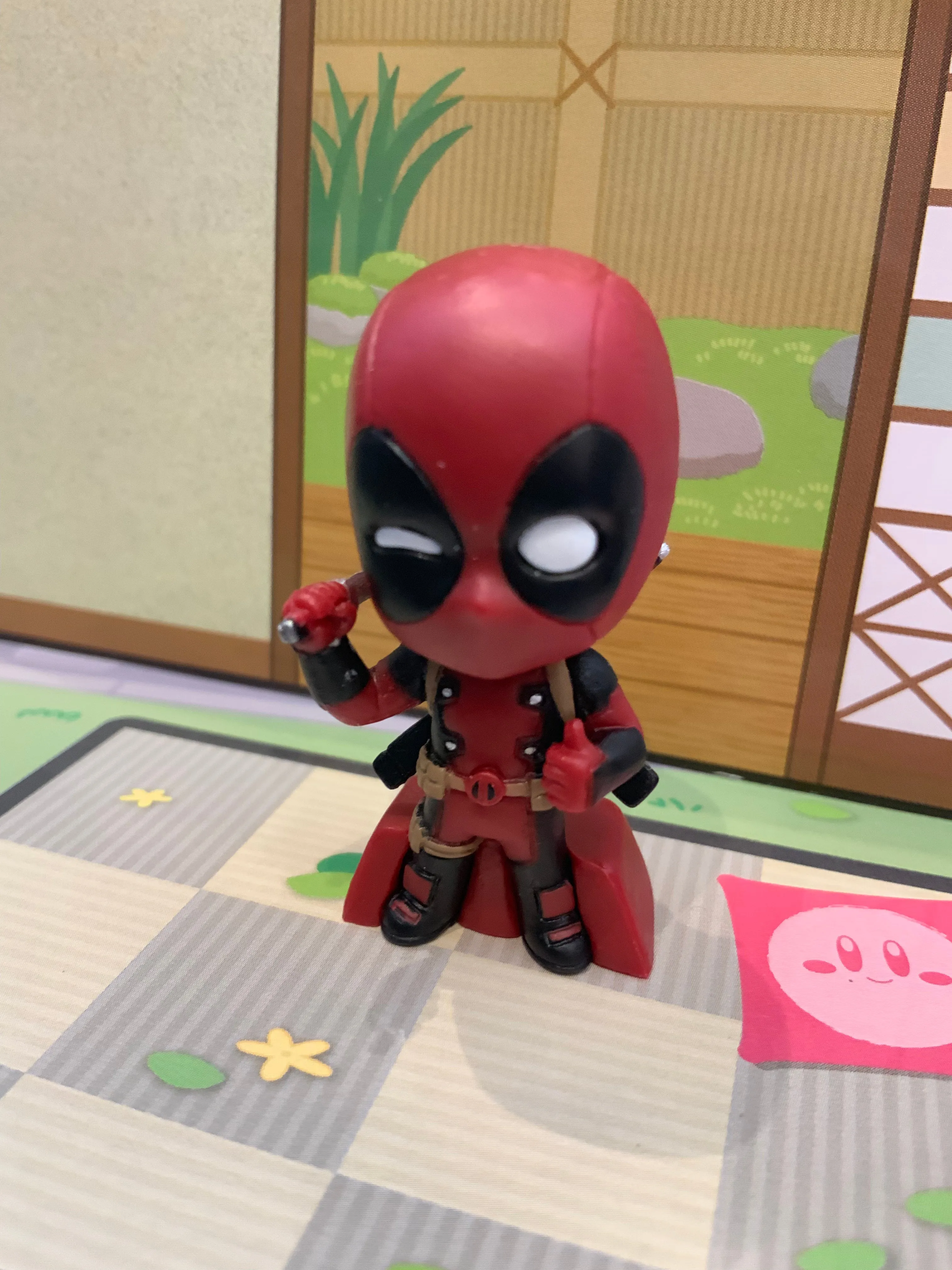 Takara Tomy Marvel Deadpool Figure 5 Pieces Set (In-stock) Mixture Separation Distance measurement