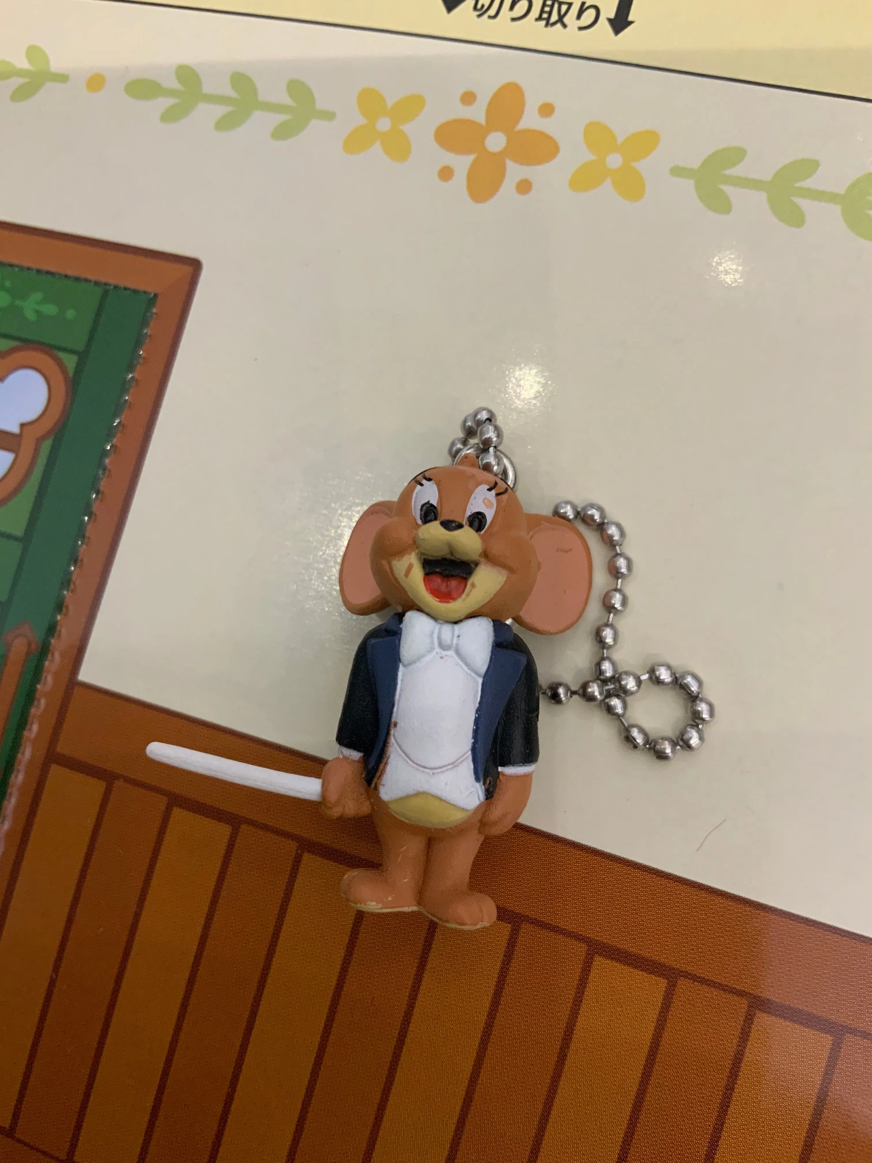 Explorer Pack Literary Character Tom And Jerry Mini Figure Keychain 5 Pieces Set (In-stock)