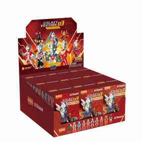 Ultraman Blokees Figures - Galaxy Version (GV) 03 - The Destined Crossroad (Box of 9) Math Whiz
