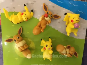 Pokemon Pikachu Eevee Figure 6 Pieces Set (In-stock) Diverse Representation Painted Model