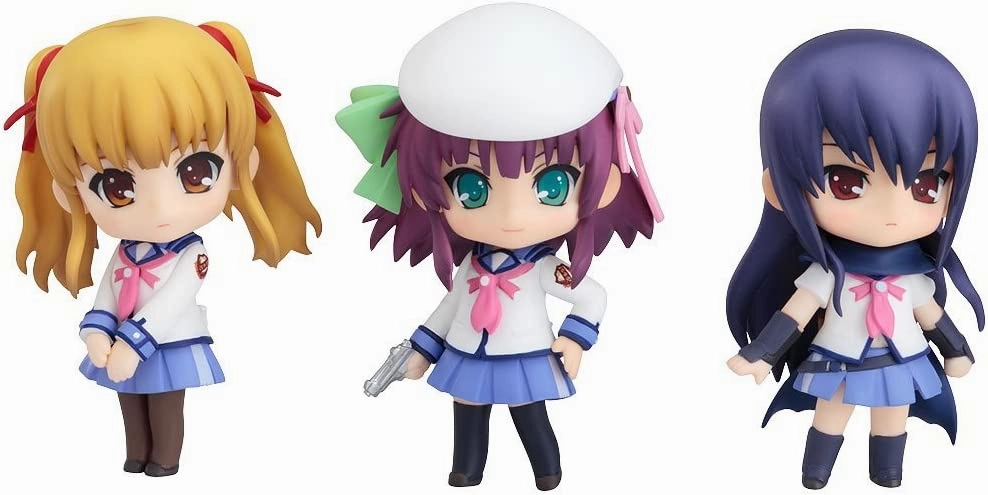 Factory Direct Nendoroid Petite - Angel Beats! Set 01 Yuri/ Shiina/ Yusa