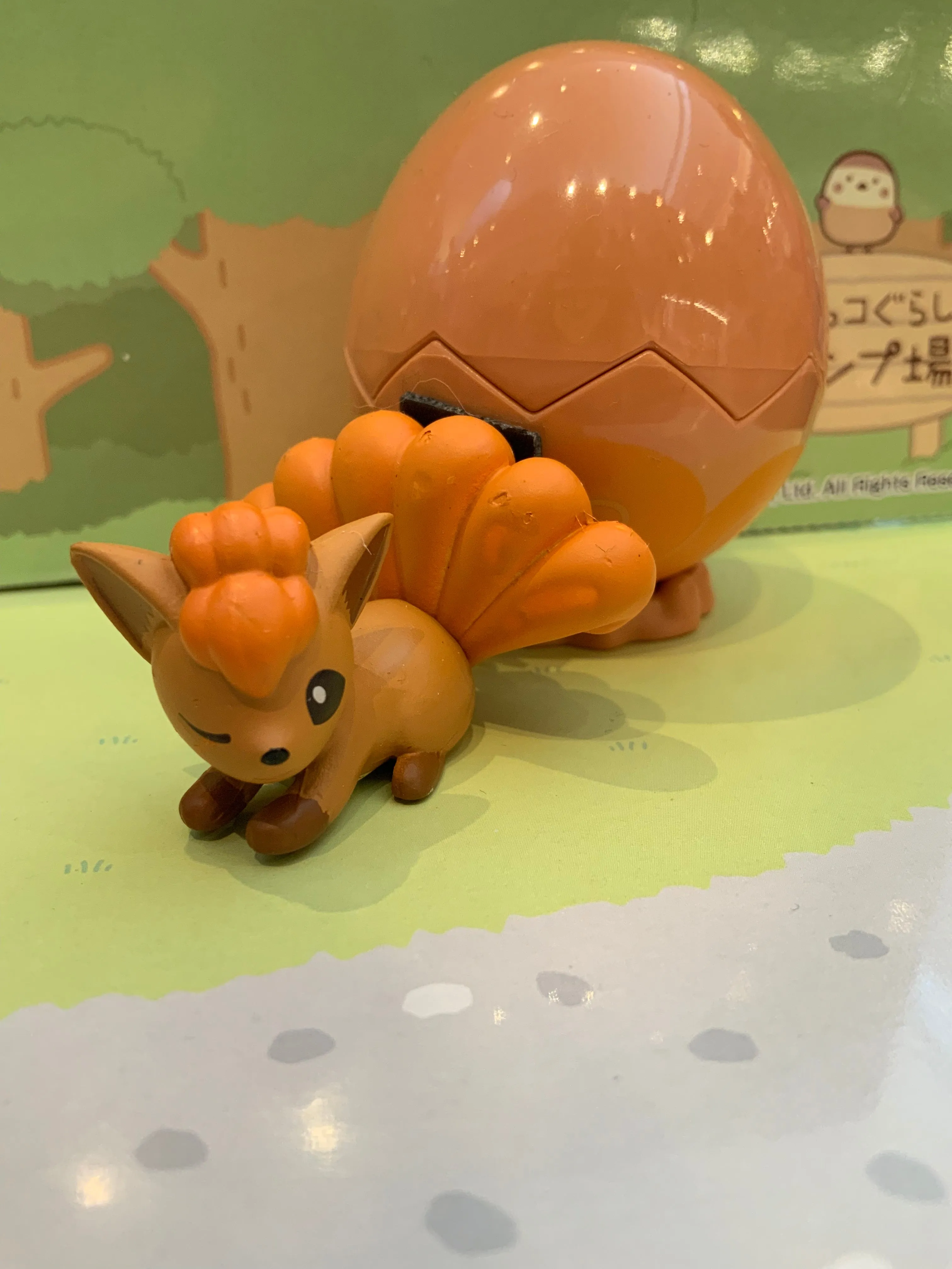 Pokemon Egg Shell Figure 4 Pieces Set (In-stock) Congratulations Present Nostalgic Toy