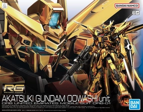 Gundam Model Kit - RG 1/144 Akatsuki Gundam Oowashi Unit Random Pack Series Surprise Pack Opening