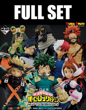 Ichiban Kuji - My Hero Academia - Next Generations!! (FULL SET OF 80) Exclusive Find Unboxing Toy Pack Unboxing