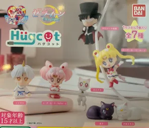 Hugcot Sailor Moon Character Cable Holder Figure 7 Pieces Set (In-stock) Character Art