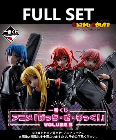 Surprise Find Opening Ichiban Kuji - Bocchi The Rock Volume 3 (Full Set of 80)