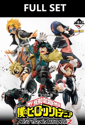 Collector's Drop Reveal Collector's Edition Series Ichiban Kuji - My Hero Academia NEXT GENERATIONS!! 2 (FULL SET OF 80)