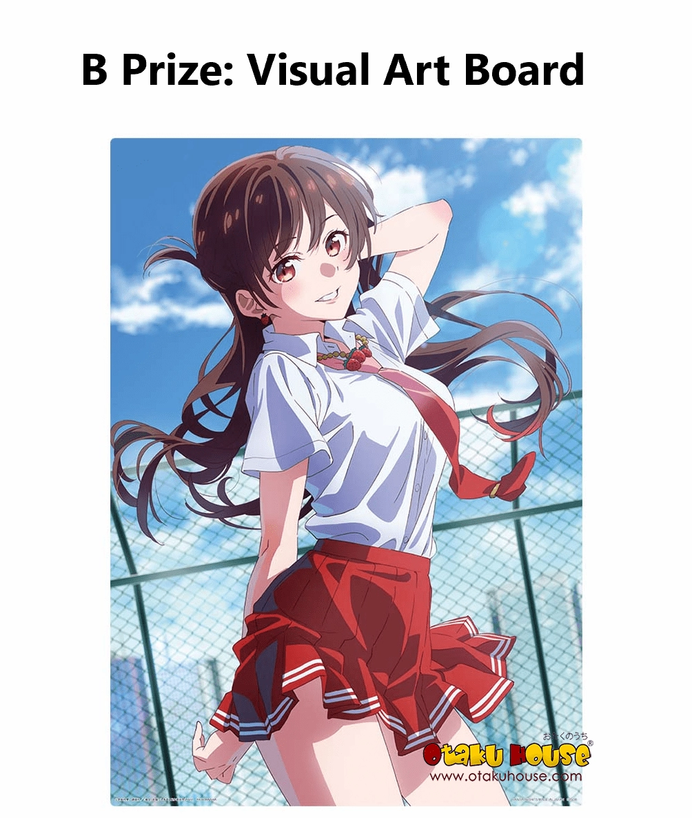 Limited Collectible Release Ichiban Kuji - Rent A Girlfriend Satisfaction Level 5 - Adolescent If (Kanokari)